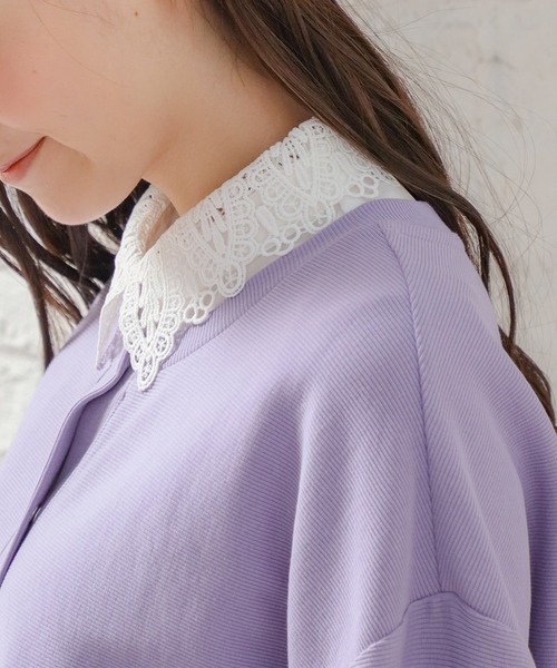 Honeys(ハニーズ)の「付け衿(レース)(付け襟・レディース・ホワイト/ブラック・FREE)」の11枚目の写真