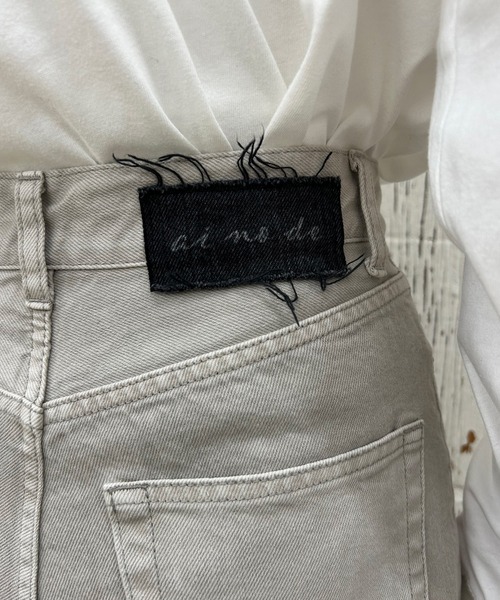 SHENERY(シーナリー)の「(ai no de)ストレートデニムパンツLGRY(デニムパンツ・レディース・ライトグレー・MEDIUM/SMALL/X-SMALL)」の19枚目の写真