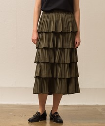 WEARSTAND（ウェアスタンド）の「ティアードプリーツスカート（スカート）」