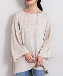 SHENERY | フリンジシアーオーバーチュニック(シャツ/ブラウス)