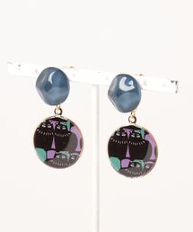 カヤ | 【カヤ】レトロモダン丸イヤリング(イヤリング)