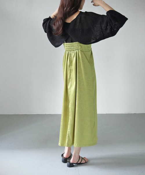 cheriella(シェリエラ)の「【cheriella】WEB限定サテンジャガードキャミワンピース(ワンピース・レディース・ライトグレー/ブラック/ライトグリーン・M)」の14枚目の写真