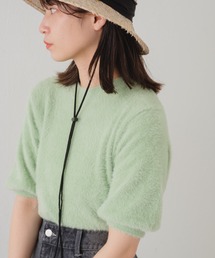 Kastane | フェザーパフニット(ニット/セーター)