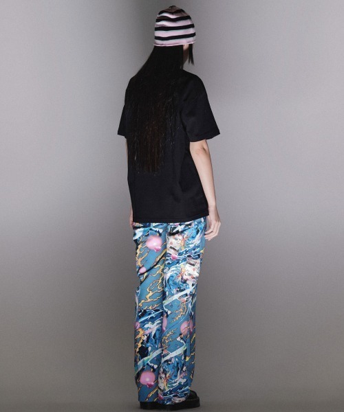 NICE GHOST CLUB(ナイスゴーストクラブ)の「A'GEM/9 × .kom『NICE GHOST CLUB/ナイスゴーストクラブ』FUTURE GIRL TEE/フューチャーガールティーシャツ 半袖カットソー(Tシャツ/カットソー・レディース・ブラック/ホワイト・M/L/S)」の8枚目の写真
