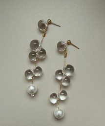 small world/《plash》クリアスイングピアス