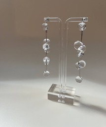 small world/《plash》クリアスイングピアス
