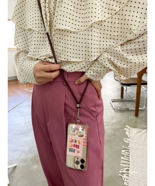 JUMELLE（ジュメロ）の「ケープカラードットブラウス（シャツ/ブラウス・レディース・アイボリー/ブラック・FREE）」の22枚目の写真