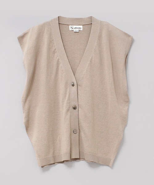 RNA-N（アールエヌエーエヌ）の「K2626 コットンノースリベスト（ベスト・レディース・ベージュ/グリーン/チャコール・MEDIUM）」の20枚目の写真