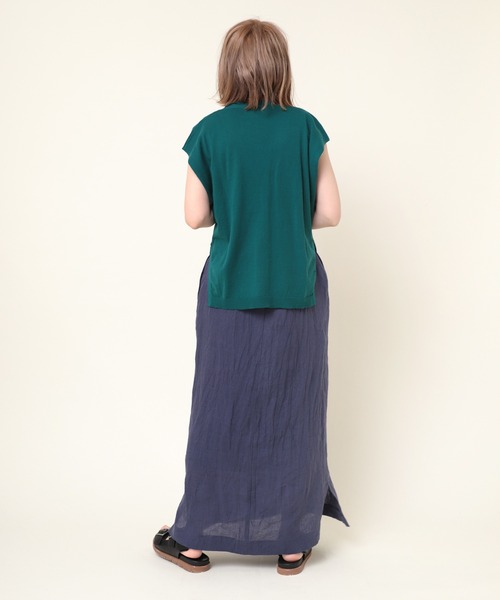 RNA-N（アールエヌエーエヌ）の「K2626 コットンノースリベスト（ベスト・レディース・ベージュ/グリーン/チャコール・MEDIUM）」の15枚目の写真