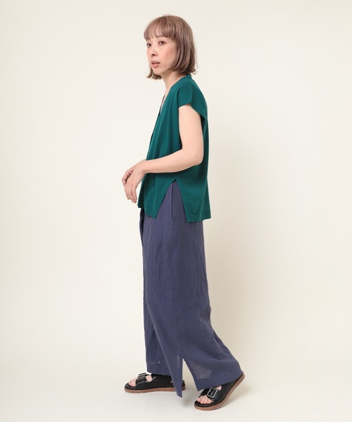 RNA-N（アールエヌエーエヌ）の「K2626 コットンノースリベスト（ベスト・レディース・ベージュ/グリーン/チャコール・MEDIUM）」の22枚目の写真