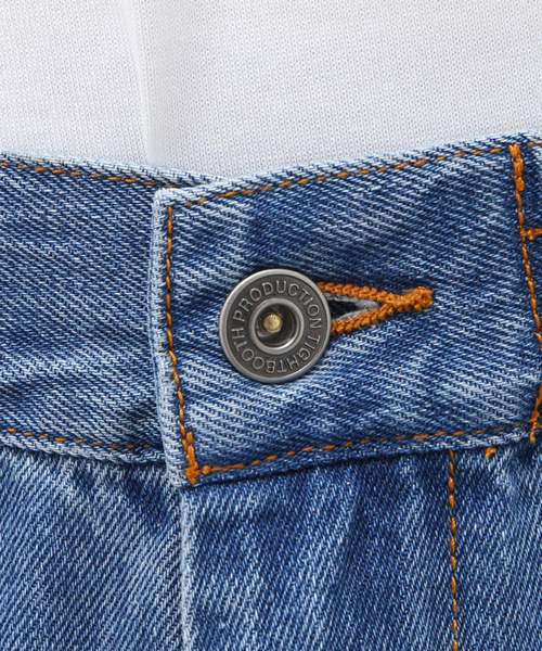 TIGHTBOOTH PRODUCTION（タイトブースプロダクション）の「【TIGHTBOOTH / タイトブース】DENIM BAKER BALLOON PANTS（デニムパンツ・メンズ・ブルー系その他/グレー・LARGE/MEDIUM）」の16枚目の写真