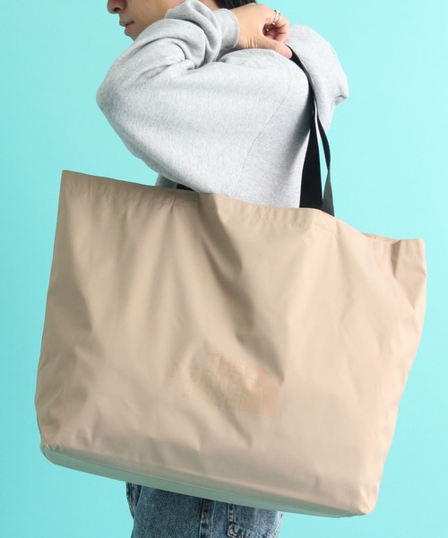 THE NORTH FACE（ザノースフェイス）の「【THE NORTH FACE/ザノースフェイス】SHOPPER BAG L/ショッパーバッグ L（トートバッグ・メンズ・ブラック/ライトベージュ/ダークブラウン/ネイビー系/アイボリー/ライトピンク/ブラック系1・FREE）」の10枚目の写真