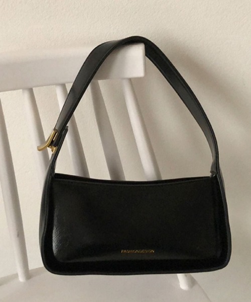 Silly（シリー）の「レザーライクスクエアワンショルダーバッグ（ハンドバッグ・レディース・ブラウン/ホワイト/ブラック・FREE）」の18枚目の写真