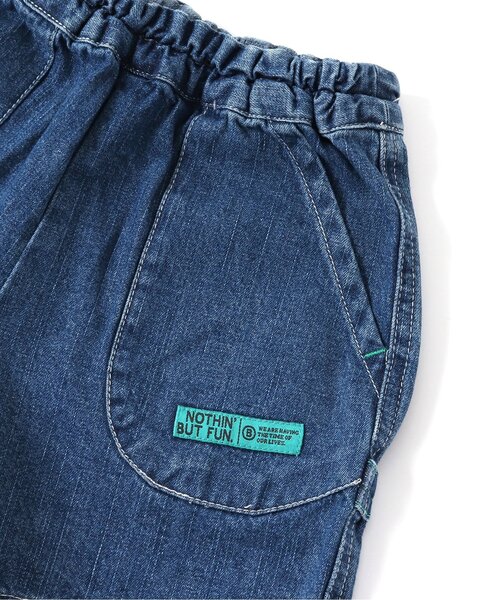 BREEZE by saori（ブリーズバイサオリ）の「WEB限定　ペインターパンツ【BREEZE by saori】（その他パンツ・キッズ・キナリ/ブラック/インディゴブルー・160/130/100/110/150/90/140/120）」の16枚目の写真