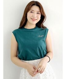 Champion | Champion別注ロゴ入りノースリTシャツ(Tシャツ/カットソー)