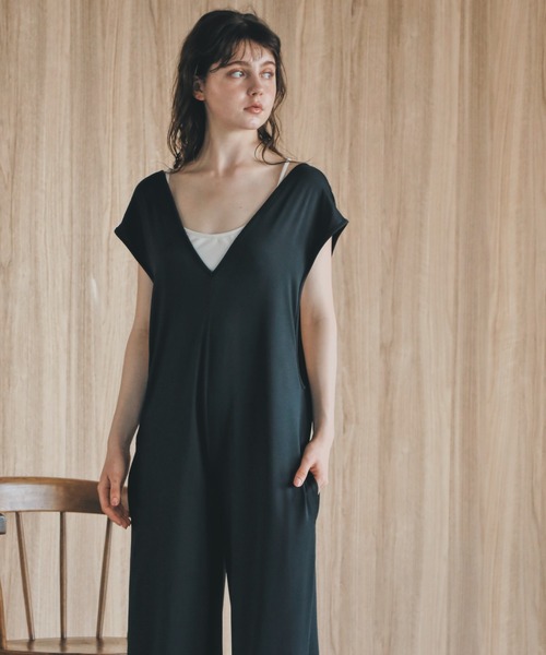 aity(アイティ)の「UPF50+ 2WAYサロペットオールインワン ワイドパンツ レディースラッシュガード(ラッシュガード・レディース・モカ/チャコール/ブラック・FREE)」の18枚目の写真