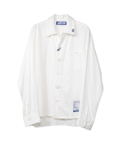 In・stru(men-tal).（インストルメンタル）の「Satin Shirt（シャツ/ブラウス・メンズ・ブラック/ホワイト/グリーン/パープル・48/50/46/52/44）」の2枚目の写真