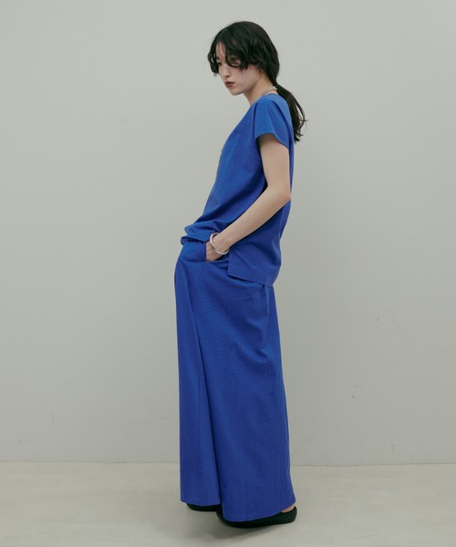 LARUTA(ラルータ)の「【LARUTA】コットンリネンブラウス(シャツ/ブラウス・レディース・ブラック/その他1/ブルー/ライトベージュ・FREE)」の22枚目の写真