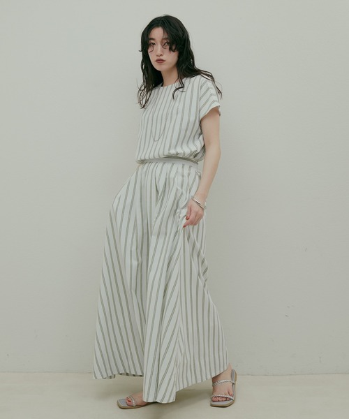 LARUTA(ラルータ)の「【LARUTA】コットンリネンブラウス(シャツ/ブラウス・レディース・ブラック/その他1/ブルー/ライトベージュ・FREE)」の15枚目の写真