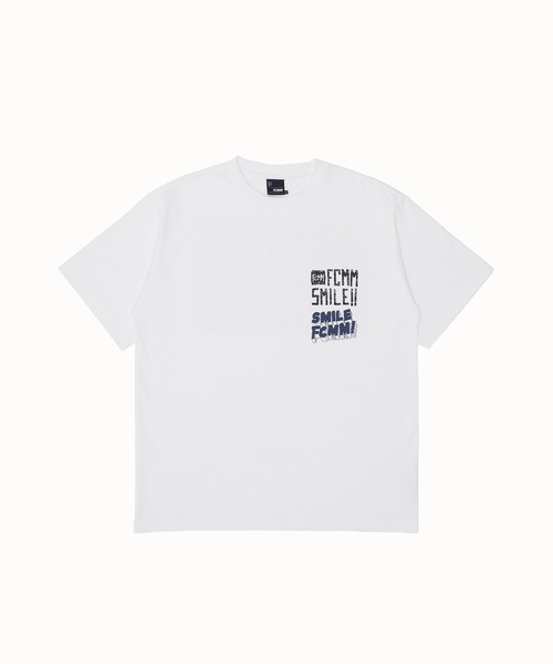 FCMM(エフシーエムエム)の「【日本限定アイテム】SMILE S/S TEE/スマイルショートスリーブT(Tシャツ/カットソー・メンズ・ブラック/ホワイト/ネイビー・LARGE/MEDIUM)」の8枚目の写真