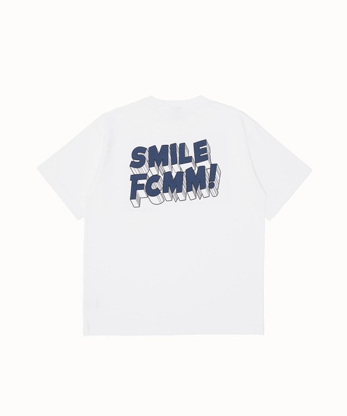 FCMM(エフシーエムエム)の「【日本限定アイテム】SMILE S/S TEE/スマイルショートスリーブT(Tシャツ/カットソー・メンズ・ブラック/ホワイト/ネイビー・LARGE/MEDIUM)」の4枚目の写真