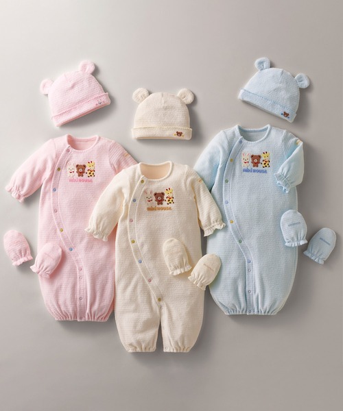 MIKI HOUSE(ミキハウス)の「無撚糸ベビーフード(その他ベビー用品・キッズ・ブルー/ホワイト/ピンク・フリー(36-40cm))」の20枚目の写真