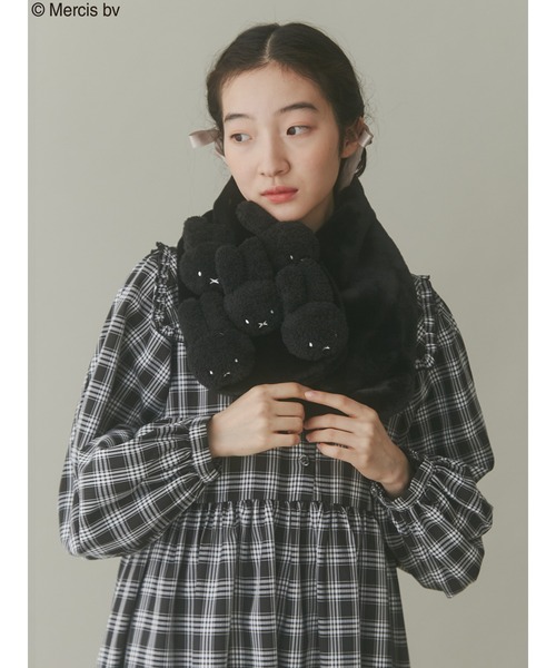 miffy merryjenny ティペット マフラー merry jenny マフラー もこもこmiffyティペット : ZOZOTOWN