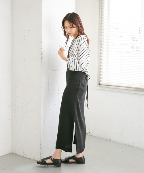 KBF（ケイビーエフ）の「立体スリーブカットソー（Tシャツ/カットソー・レディース・ブラック/ブルー系その他/ホワイト系その他・ONE）」の10枚目の写真