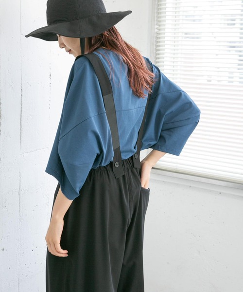 KBF（ケイビーエフ）の「立体スリーブカットソー（Tシャツ/カットソー・レディース・ブラック/ブルー系その他/ホワイト系その他・ONE）」の22枚目の写真