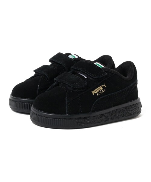 PUMA（プーマ）の「PUMA / ベビー スウェード クラシック XXI V INF （12～16cm）（スニーカー・キッズ・ブラック/ネイビー/ホワイト・14/15 /12/16/13）」の3枚目の写真