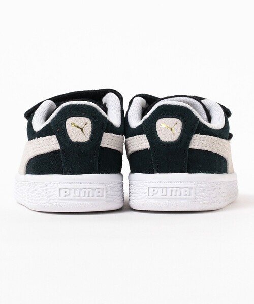 PUMA（プーマ）の「PUMA / ベビー スウェード クラシック XXI V INF （12～16cm）（スニーカー・キッズ・ブラック/ネイビー/ホワイト・14/15 /12/16/13）」の4枚目の写真