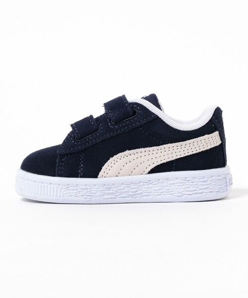 PUMA（プーマ）の「PUMA / ベビー スウェード クラシック XXI V INF （12～16cm）（スニーカー・キッズ・ブラック/ネイビー/ホワイト・14/15 /12/16/13）」の11枚目の写真