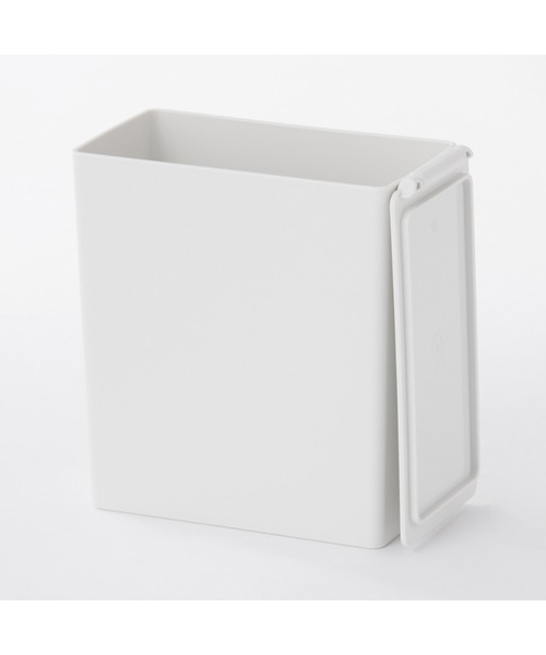 ポリプロピレンごみ箱・角型・ミニ（約0．9L） 約幅7×奥行13．5