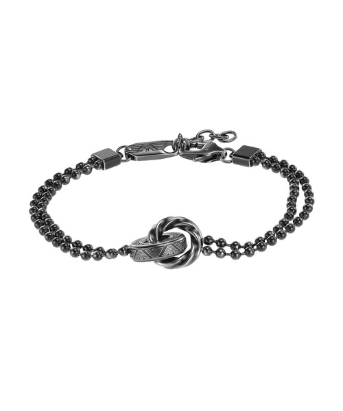 EMPORIO ARMANI（エンポリオアルマーニ）の「エンポリオ・アルマーニ アクセサリー メンズ ブレスレット  EGS3028040（ブレスレット・メンズ・シルバー・FREE）」の5枚目の写真