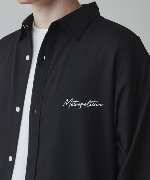 LUCY（ルーシー）の「LUCY/アムンゼンシンプルロゴBIGシャツ（シャツ/ブラウス・メンズ・ホワイト/ブラック・LARGE/MEDIUM）」の21枚目の写真