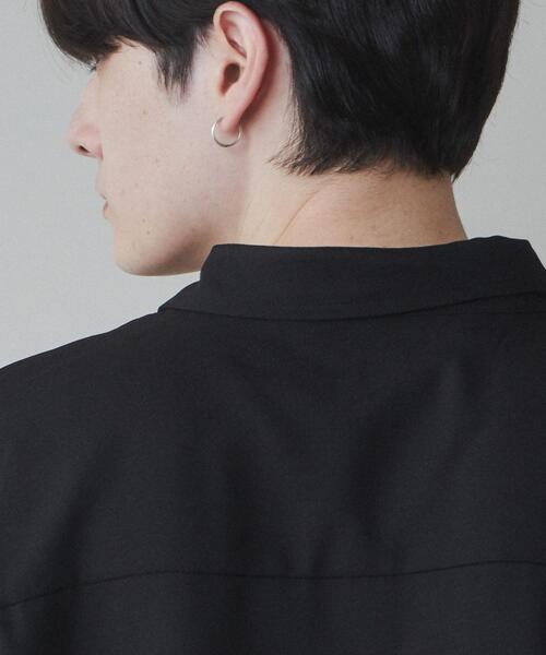 LUCY（ルーシー）の「LUCY/アムンゼンシンプルロゴBIGシャツ（シャツ/ブラウス・メンズ・ホワイト/ブラック・LARGE/MEDIUM）」の3枚目の写真