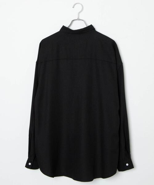 LUCY（ルーシー）の「LUCY/アムンゼンシンプルロゴBIGシャツ（シャツ/ブラウス・メンズ・ホワイト/ブラック・LARGE/MEDIUM）」の17枚目の写真