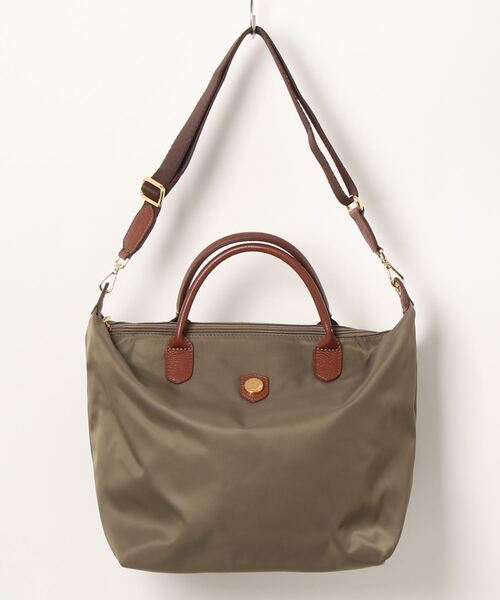 BONFANTI（ボンファンティ）の「【BONFANTI/ボンファンティ】2WAY　ナイロントート　バッグ Lサイズ（トートバッグ・レディース・ブラック/ネイビー/チャコールグレー・FREE）」の7枚目の写真