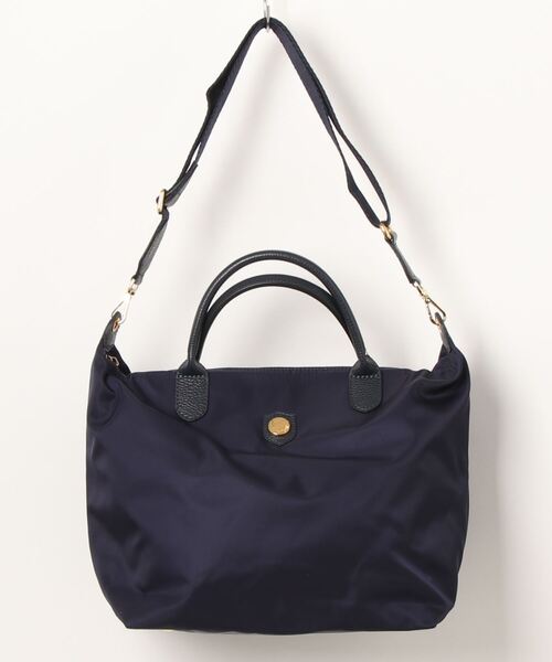 BONFANTI（ボンファンティ）の「【BONFANTI/ボンファンティ】2WAY　ナイロントート　バッグ Lサイズ（トートバッグ・レディース・ブラック/ネイビー/チャコールグレー・FREE）」の10枚目の写真