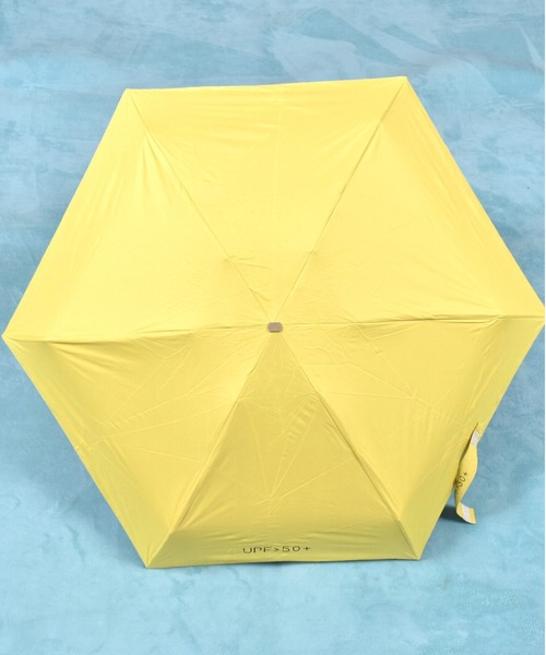 COMON+(コモンプラス)の「UVカット 99% 晴雨兼用 コンパクト 折り畳み傘(折りたたみ傘・レディース・ミント/ライトピンク/スカイブルー/バーガンディー/レモンイエロー・FREE)」の15枚目の写真