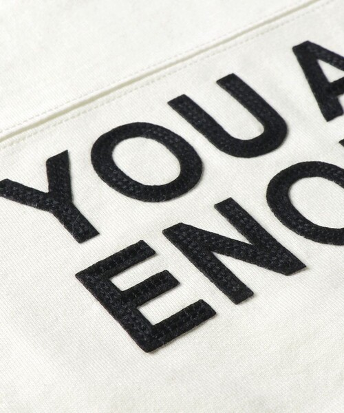 BRANSHES(ブランシェス)の「ロゴアップリケ7分袖Tシャツ(Tシャツ/カットソー・キッズ・チャコールグレー/オフホワイト・120/110/140/90/130/100/150)」の11枚目の写真