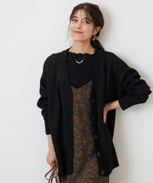 SHOO・LA・RUE | すっきり見せる スポンディッシュ Vネックカーディガン(カーディガン/ボレロ)