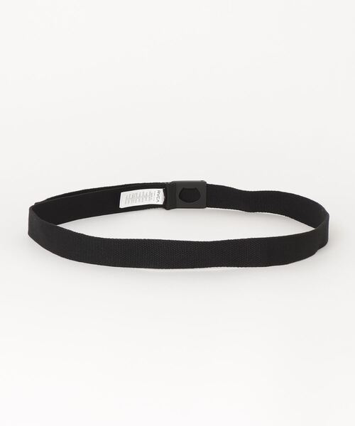 RVCA（ルーカ）の「RVCA メンズ  OPTION WEB BELT ベルト【2023年秋冬モデル】/ルーカ無地シンプルギミックベルト（ベルト・メンズ・ブラック・FREE）」の2枚目の写真