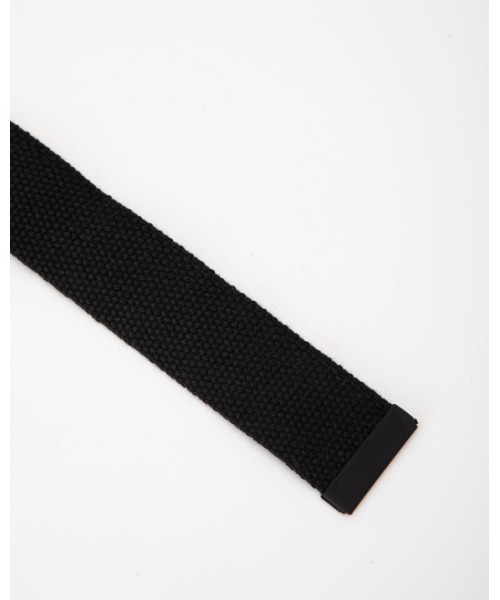RVCA（ルーカ）の「RVCA メンズ  OPTION WEB BELT ベルト【2023年秋冬モデル】/ルーカ無地シンプルギミックベルト（ベルト・メンズ・ブラック・FREE）」の5枚目の写真