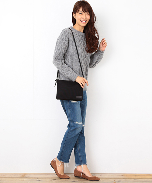 B:MING by BEAMS（ビーミングバイビームス）の「buddy×ビーミング by ビームス / 別注Twin Pouch（クラッチバッグ・レディース・ブラック/オリーブ・ONE SIZE）」の21枚目の写真