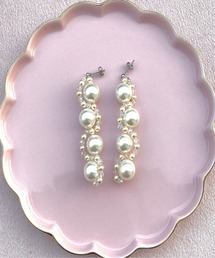 yufect（ユフェクト）の「【Yu】【it】【yufect】Wavy Pearl ピアス（ピアス（両耳用））」