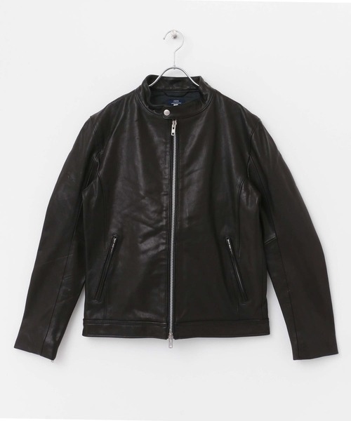 ITEMS URBANRESEARCH（アイテムズ アーバンリサーチ）の「ゴートレザー シングライダースジャケット（ライダースジャケット・メンズ・ブラック・LARGE/MEDIUM）」の15枚目の写真