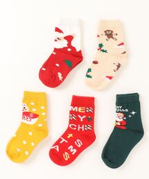 Lycee mine | クリスマスアソートソックス5Pセット(ソックス/靴下)
