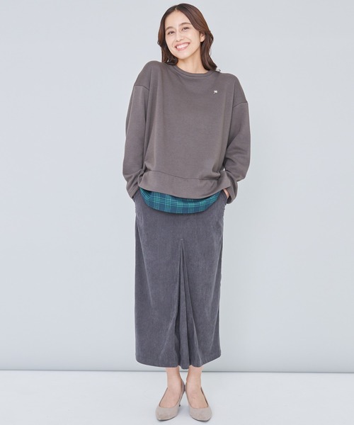 Arnold Palmer（アーノルドパーマー）の「バックリボン チェック ドッキング チュニック（チュニック・レディース・ブラック/チャコールグレー/ライトグレー・M/L/S）」の8枚目の写真