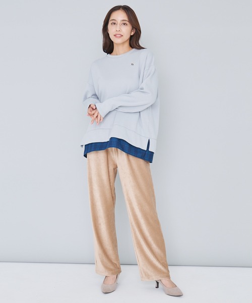 Arnold Palmer（アーノルドパーマー）の「バックリボン チェック ドッキング チュニック（チュニック・レディース・ブラック/チャコールグレー/ライトグレー・M/L/S）」の18枚目の写真